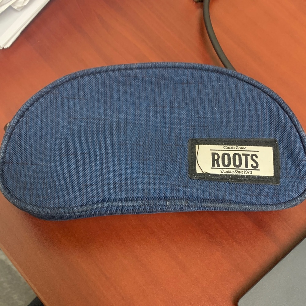 Roots Navy Pencil Case
